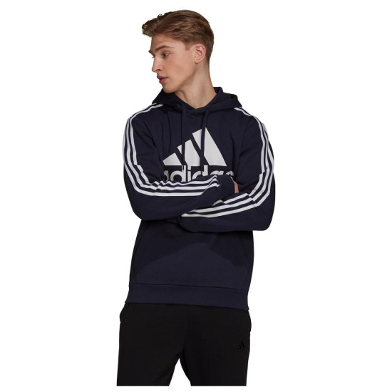 Adidas Ανδρικό φούτερ Essentials Fleece 3-Stripes Logo Hoodie